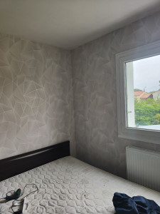 Photo de galerie - Bonjour 
je propose mes services dans la tapisserie, pose papier peint, peinture, joint robinet, carrelage , électricité, paquet, lino, ect ....