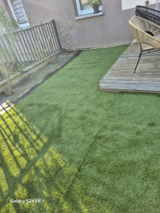 Photo de galerie - Gazon synthétique 