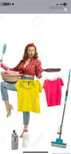 Photo de galerie - Recherche heure de ménage Repassage déclarer CESU. Il me reste quelques heures de disponible pour mon planning, n’hésitez pas à me contacter.