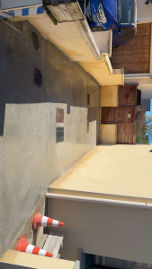 Photo de galerie - Décaissement plus coulage d’une dalle béton 