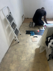 Photo de galerie - Pose de parquet - Revêtement de sol