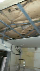 Photo de galerie - Pose placo enduit  