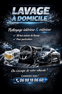 Photo de galerie - Propose des services de nettoyage de véhicules a domicile