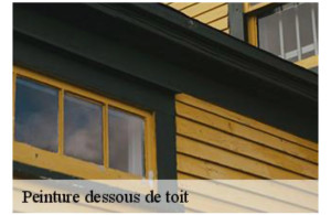 Photo de galerie - Peinture, dessous de toit