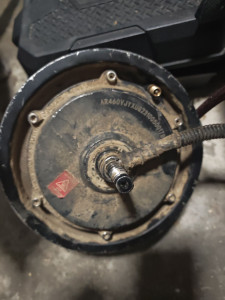 Photo de galerie - Changement moteurs arrière 1700w