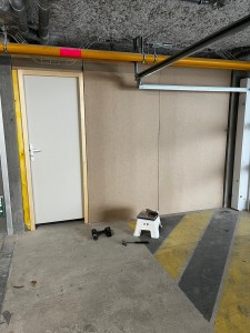 Photo de galerie - Finalisation de fermeture du garage 