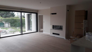 Photo de galerie - Pose placo-plâtre peinture parquet 