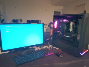 Photo de galerie - Intégration, montage et installation d'un pc Gamer et travail (photo vidéo 3D...).
7800X3D, 5070Ti...
