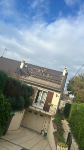 Photo de galerie - Pose de nouvel écran de Toiture