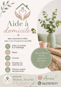 Photo de galerie - Aide à domicile