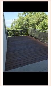 Photo de galerie - Fabrication de terrasse et gard corps 