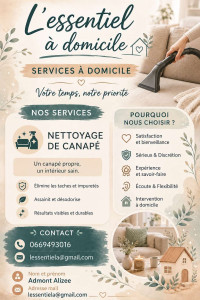 Photo de galerie - Nettoyage de canaper en profondeur 