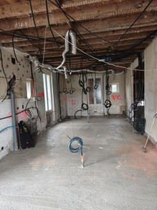 Photo de galerie - Début de reno complete