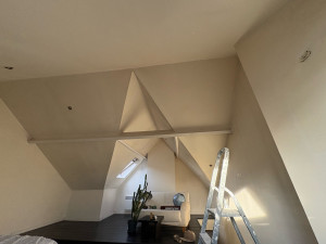Photo de galerie - Mise en peinture d’un comble 1/2