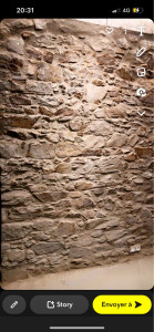 Photo de galerie - Enduit mur apparent 