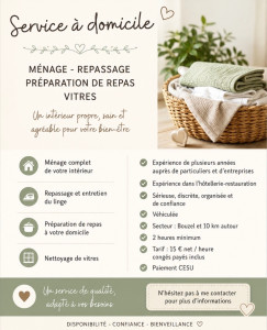 Photo de galerie - Aide à domicile 