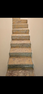 Photo de galerie - Décapage d un escalier béton 