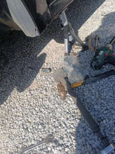 Photo de galerie - Changement cardan et rotule de direction coaxial 