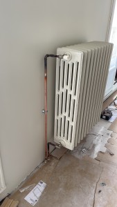 Photo de galerie - Raccordement d’un radiateur 