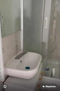 Photo de galerie - PAUSE DE BAC DE DOUCHE LAVABO ET CARELAGE