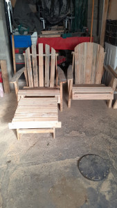 Photo de galerie - Réalisé en bois de palette 


