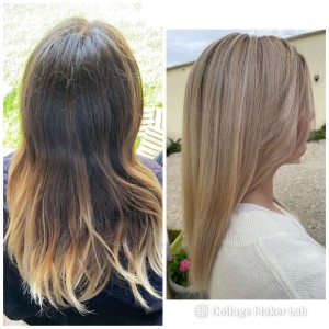 Photo de galerie - Ombre air brushing 