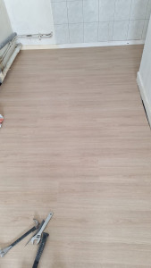 Photo de galerie - Pose de parquet - Revêtement de sol