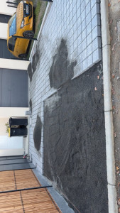 Photo de galerie - Pose de pavé auto bloquant pour un futur parking 