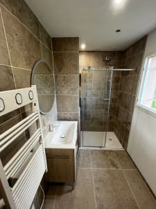 Photo de galerie - Rénovation salle de douche 