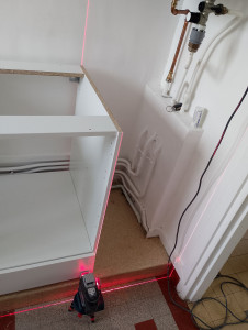 Photo de galerie - Montage d'une cuisine équipée 