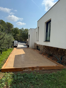 Photo de galerie - Aménagement Terrain de boule 