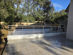 Photo de galerie - Garde-corps sur-mesure