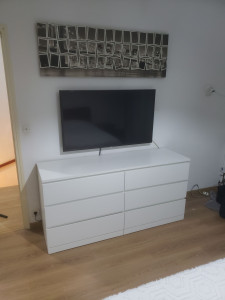 Photo de galerie - Montage meuble en kit + pose de la tele au mur
