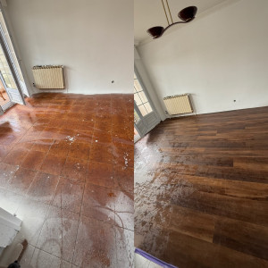 Photo de galerie - Parquet stratifié avec sous-couche intégré