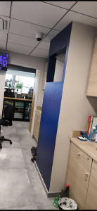 Photo de galerie - Réalisation d'une niche TV