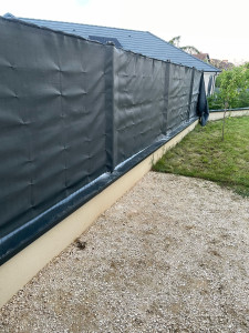 Photo de galerie - Pose de clôtures 