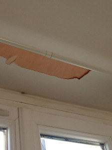 Photo de galerie - Réfection en enduit d'un plafond 