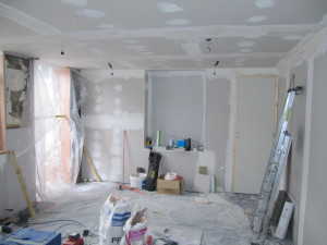 Photo de galerie - Chantier placo