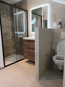 Photo de galerie - Création de salle de bain, carrelage, montage de meubles