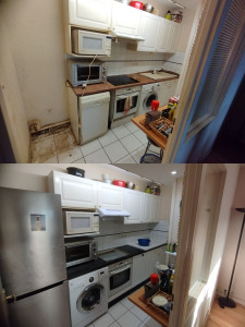 Photo de galerie - Changement du plan de travail 