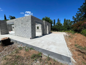 Photo de galerie - Réalisation d’une dalle 