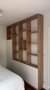 Photo de galerie - Bibliothèque sur mesure