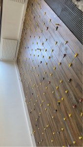 Photo de galerie - Réalisation de imitation parquet (20x120cm) 