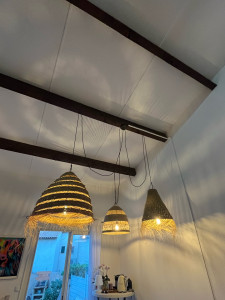 Photo de galerie - Création d’éclairages en suspension 