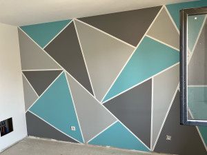 Photo de galerie - Peinture 3 couleurs 