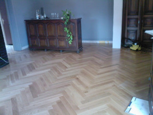 Photo de galerie - Pose de parquet - Revêtement de sol