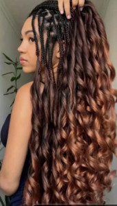 Photo de galerie - Piqué-lachés avec frenchs curls 