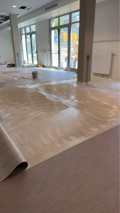 Photo de galerie - Pose de parquet - Revêtement de sol