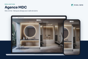 Photo de galerie - Création d'un site pour un prescripteur de mobilier