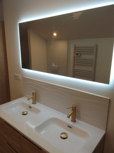 Photo de galerie - Création salle de bains : Terminé 